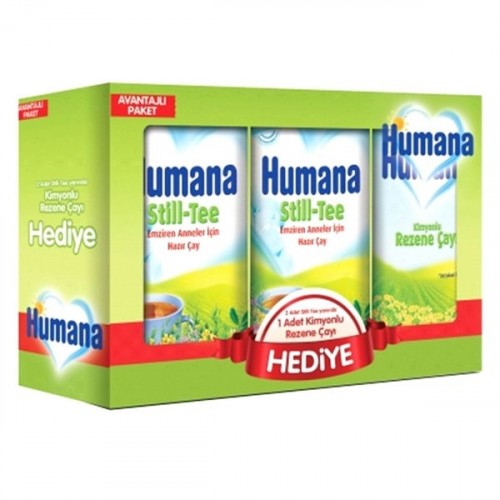 Humana Still-Tee Emziren Anne İçeceği 2 li + Rezene Kimyonlu Çay