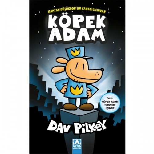 Köpek Adam (Özel Köpek Adam Posteri İçinde) - Dav Pilkey
