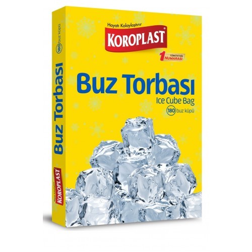 Koroplast Buz Torbası (180 Buz Küpü)