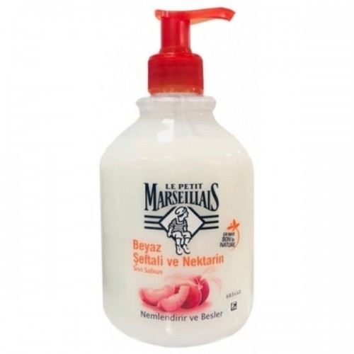 Le Petit Marseiliais Şeftali ve Nektarin Sıvı Sabun 500 ml