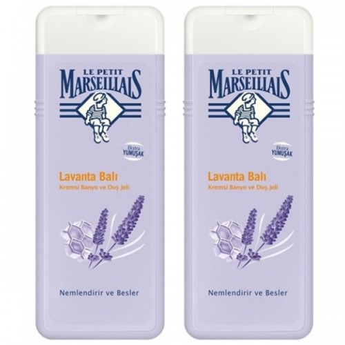 Le Petit Marseillais Duş Jeli Lavanta Balı 400 ml x 2 Adet