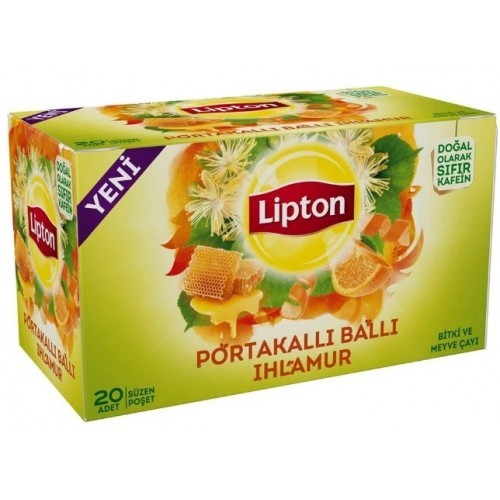 Lipton Ballı Portakallı Ihlamur 20 li