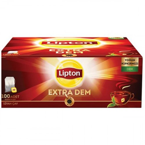 Lipton Bardak Poşet Çay Extra Dem 100 lü