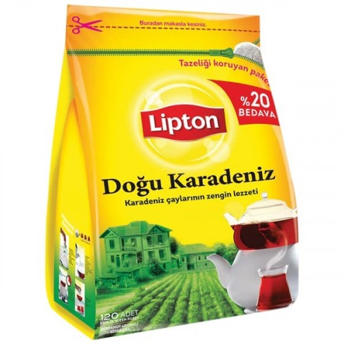 Lipton Demlik Poşet Çay Doğu Karadeniz 120 Adet