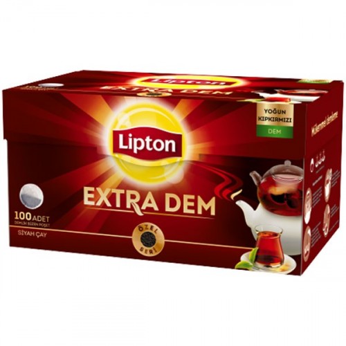 Lipton Demlik Poşet Çay Extra Dem 100 lü 320 gr
