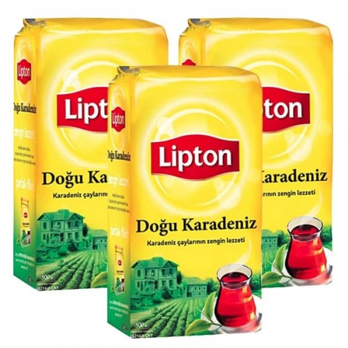 Lipton Dökme Çay Doğu Karadeniz 500 gr x 3 Adet