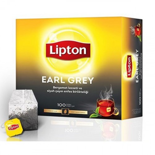 Lipton Early Grey Bardak Poşet Çay 100 lü 200 gr