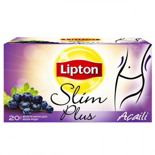 Lipton Bitki Çayı Form Plus Açaili 20 li