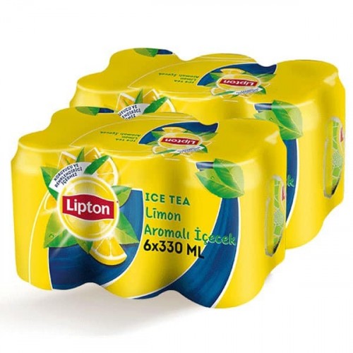 Lipton Ice Tea Limon Kutu 330 ml x 12 Adet