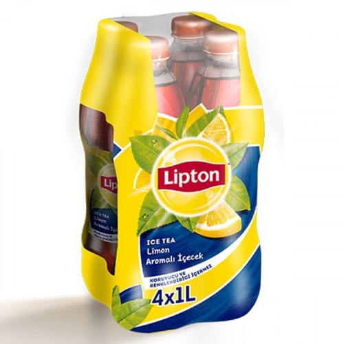 Lipton Ice Tea Limon Pet 1 Litre x 4 Adet