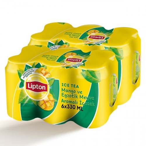 Lipton Ice Tea Mango Kutu 330 ml x 12 Adet
