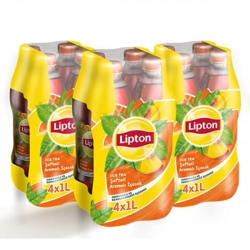 Lipton Ice Tea Şeftali Pet 1 Litre x 12 Adet