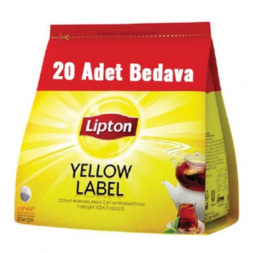 Lipton Demlik Poşet Çay Yellow Label 120 li