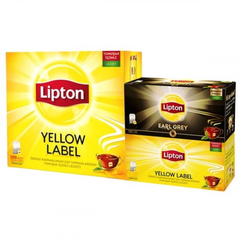 Lipton Bardak Poşet Çay Yellow Label 140 adet
