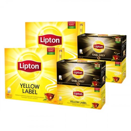 Lipton Bardak Poşet Çay Yellow Label 140 adet x 2 Adet