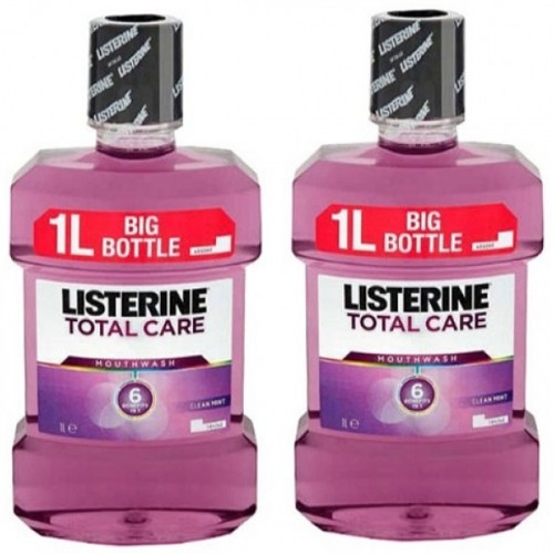 Listerine Ağız Bakım Suyu Total Care 1000 ml x 2 Adet
