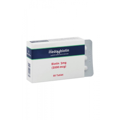 Medobiohtin Biotin 5 mg 60 Tablet