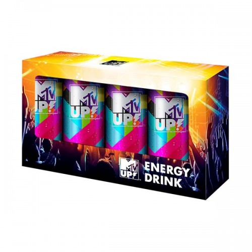 MTV UP! Classic Enerji İçeceği 250 ml x 4 Adet