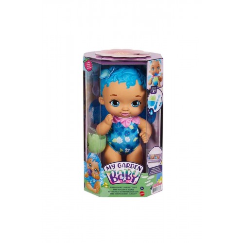 My Garden Baby Kelebek Bebeğimin Yemek Zamanı Mavi Saçlı Bebek GYP01