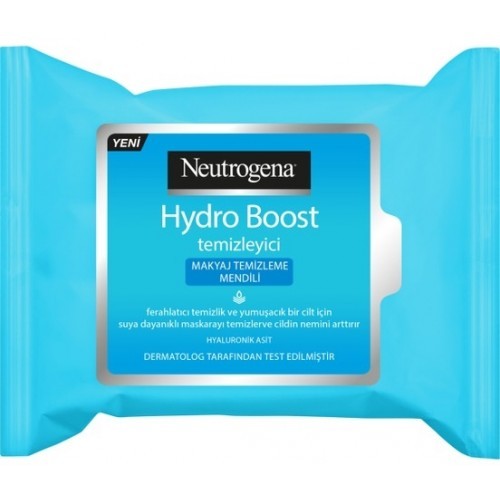Neutrogena Hydro Boost Makyaj Temizleme Mendili 25 adet