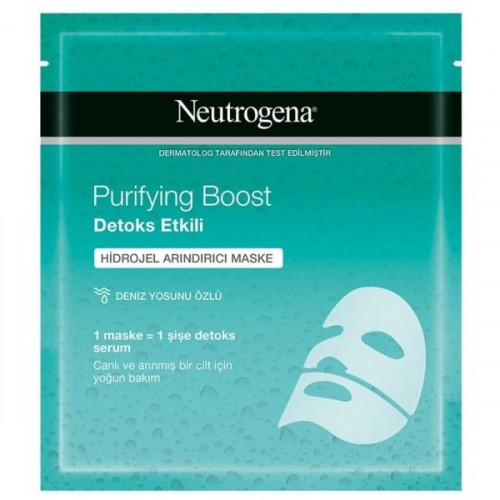 Neutrogena Purifying Boost Hidrojel Arındırıcı Maske 30 ml