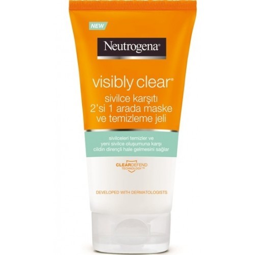 Neutrogena Visibly Clear 2 si 1 Arada Temizleme Jeli 150 ml