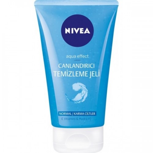 Nivea Aqua Effect Canlandırıcı Temizleme Jeli Normal/Karma Cilt 150 ml