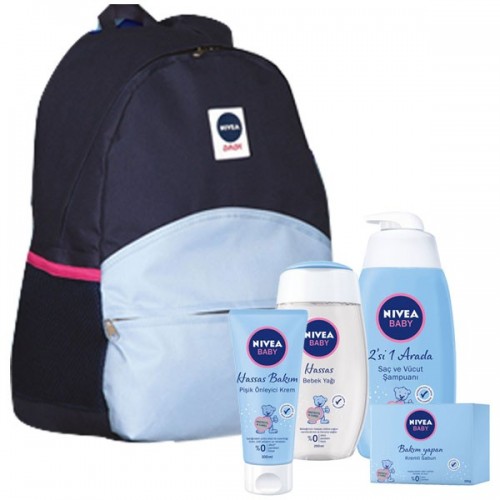 Nivea Baby Bebek Bakım Seti (Atta Sırt Çantası Hediye)