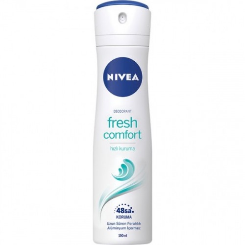 Nivea Fresh Comfort Kadın Deodorant Sprey 150 ml