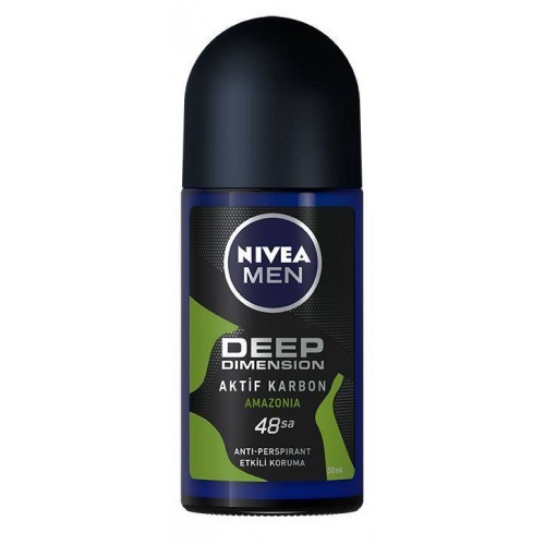 Nivea Men Deep Dimension Amazonia Deodorant Roll-On 50 ml
