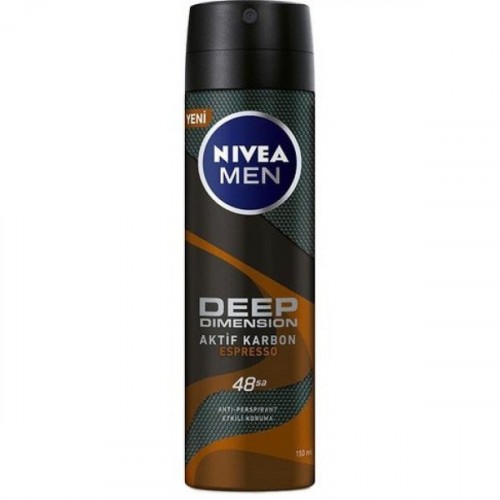 Nivea Men Deep Dimension Espresso Deodorant 150 ml