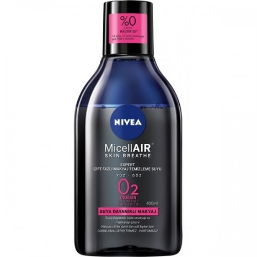 Nivea Miceallair Expert Çift Fazlı Makyaj Temizleme Suyu 400 ml
