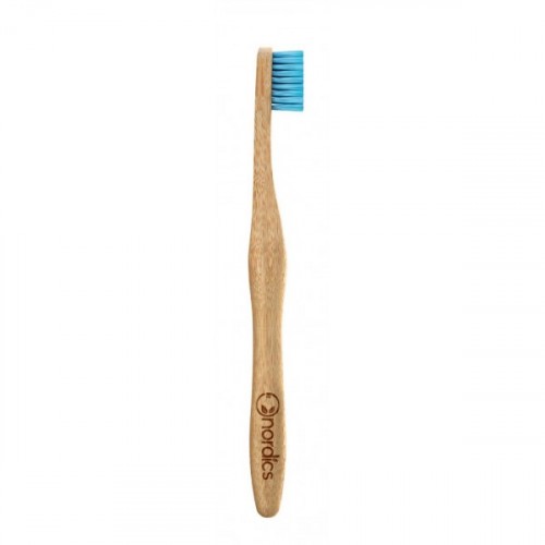 Nordics Bambu Yetişkin Diş Fırçası - Mavi