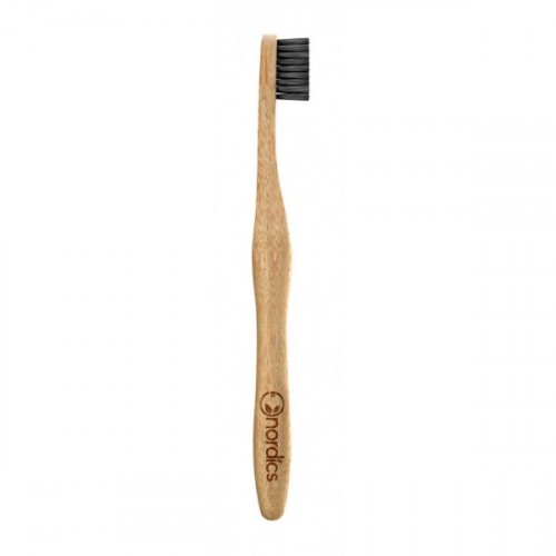 Nordics Bambu Yetişkin Diş Fırçası - Siyah