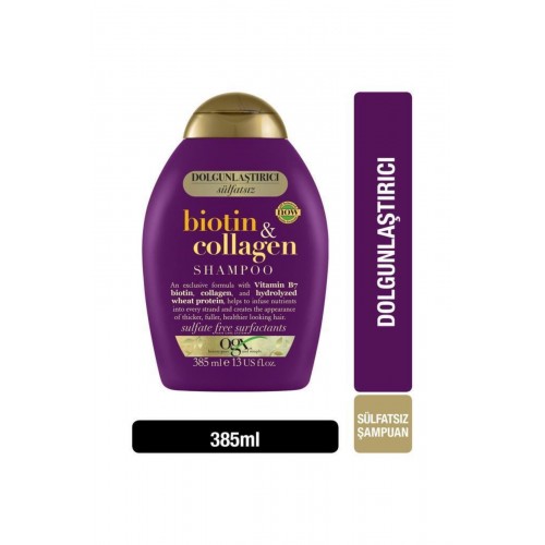 Ogx Biotin & Collagen Şampuan 385 ml