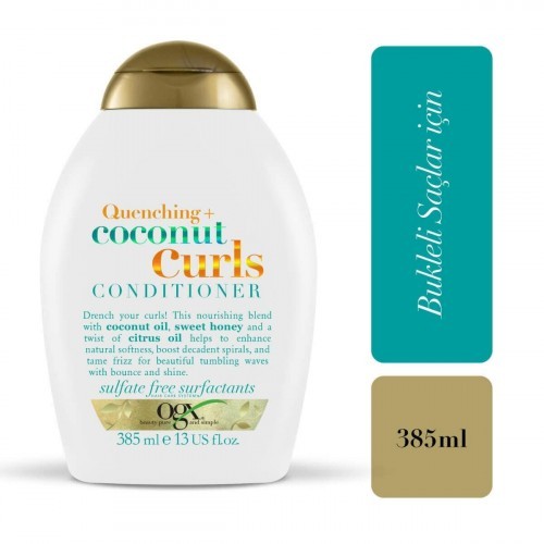 Ogx Coconut Curls Bukleli Saçlar İçin Saç Bakım Kremi 385 ml