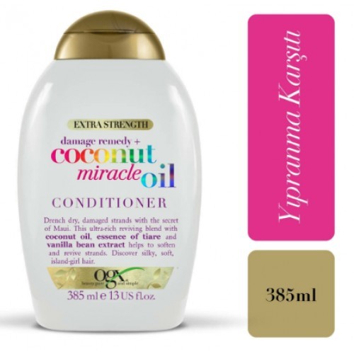 Ogx Coconut Miracle Oil Saç Kremi 385 ml