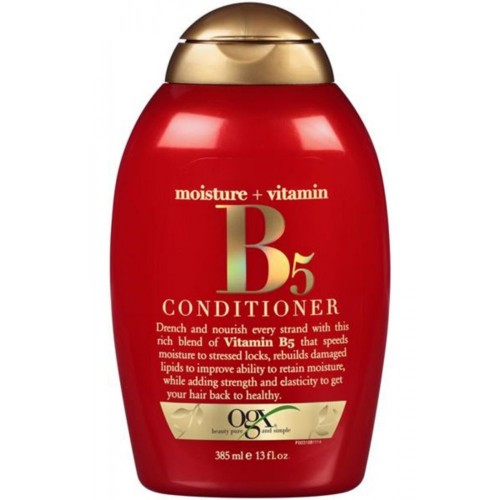 Ogx Moisture + Vitamin B5 Yavaş Uzayan Saçlar İçin Saç Kremi 385 ml