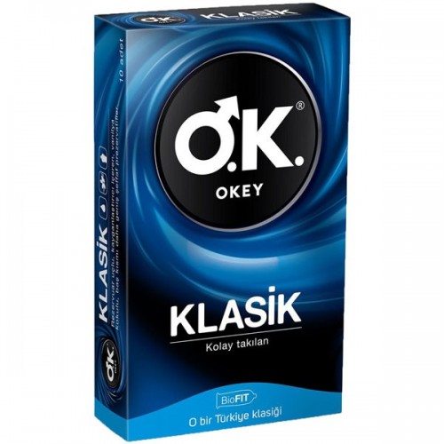 Okey Klasik Prezervatif 10 lu