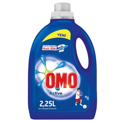Omo Sıvı Çamaşır Deterjanı Active 2250 ml