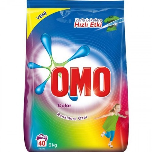 Omo Matik Toz Çamaşır Deterjanı Color 6 kg 