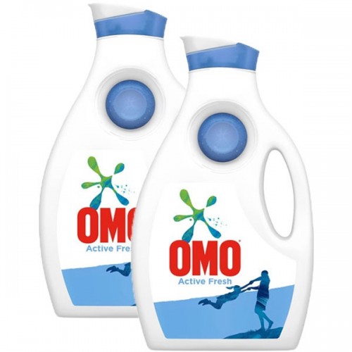 Omo Sıvı Deterjan Active Fresh 1950 ml x 2 Adet