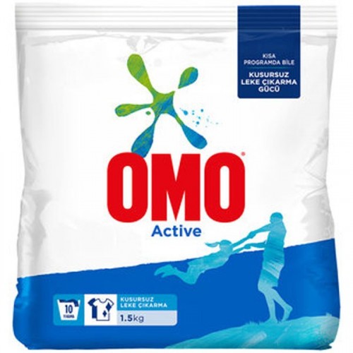 Omo Toz Çamaşır Deterjanı Active 1.5 Kg