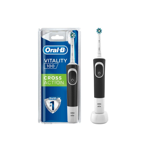 Oral-B Vitality D100 Cross Action Şarjlı Diş Fırçası Siyah