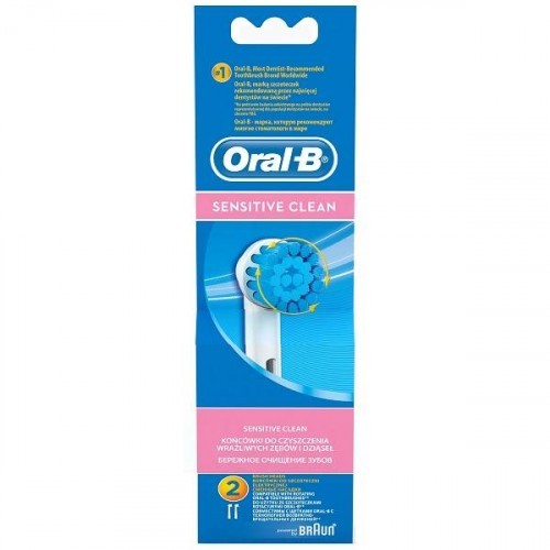 Oral-B EBS17 Sensitive Clean Diş Fırçası Yedeği 2 li Paket