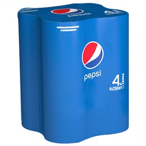 Pepsi Cola Kutu 4x250 ml