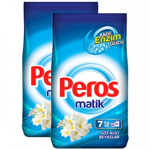 Peros Matik Göz Alıcı Beyazlar 7 Kg x 2 Adet