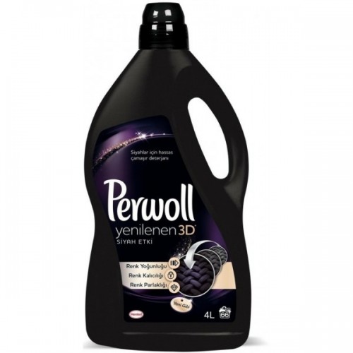 Perwoll Sıvı Çamaşır Deterjanı Siyah 4 lt (66 Yıkama)