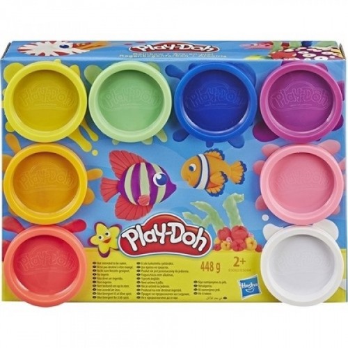 Play-Doh 8'li Hamur Gökkuşağı Renkleri  e5044