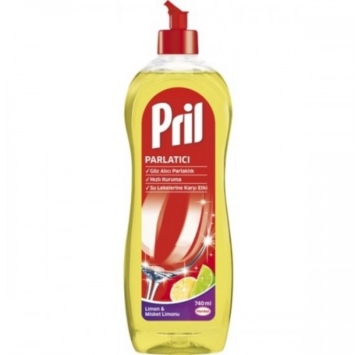 Pril Limonlu Bulaşık Makinesi Parlatıcısı 740 ml